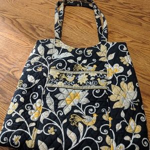 Vera Bradley Yellow Bird Large Tote